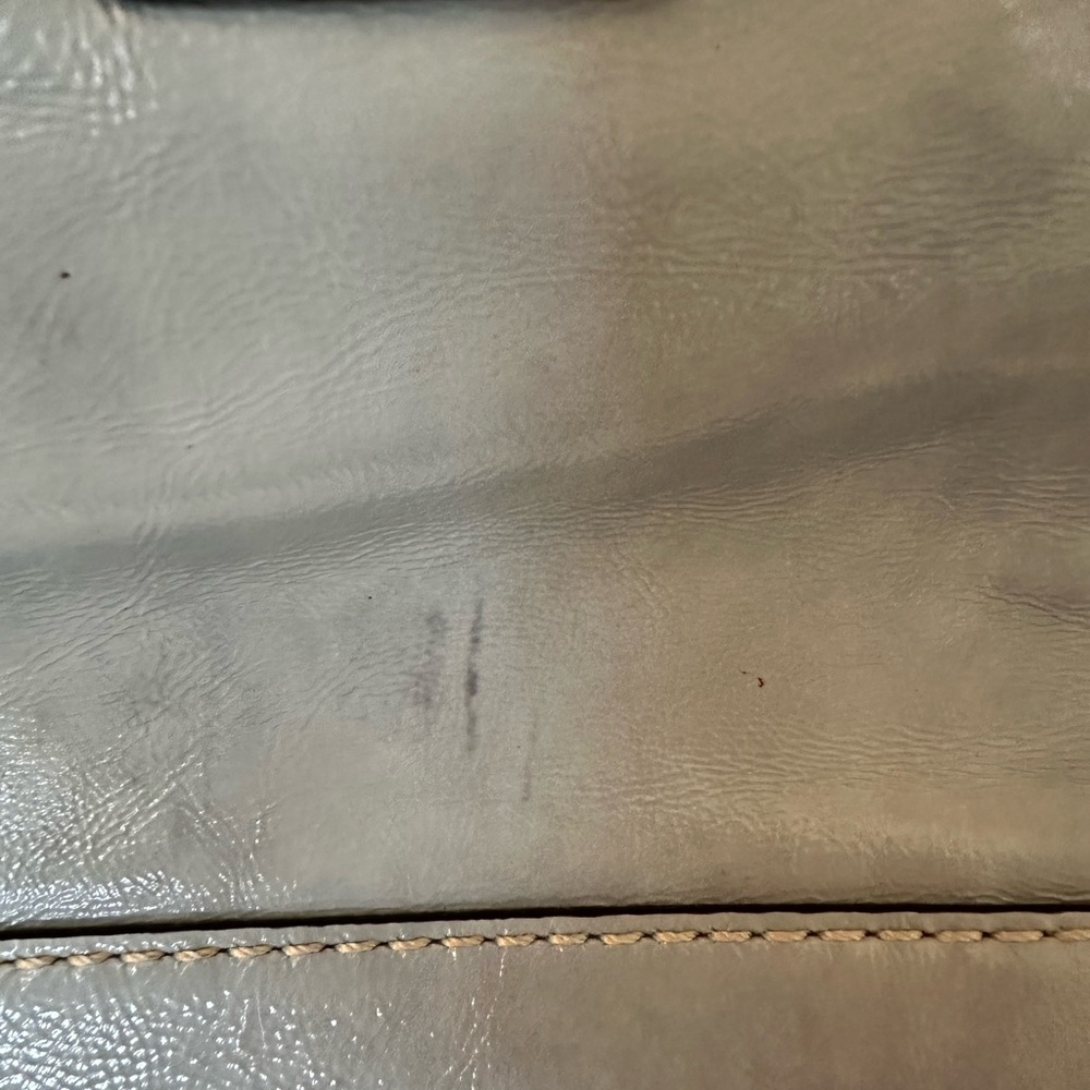 Coach Sky Blue Patent Leather Front Pocket Tote - Picture 7 of 14